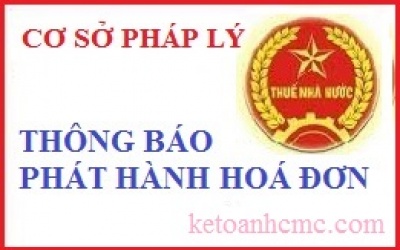 CÓ PHẢI THÔNG BÁO PHÁT HÀNH HOÁ ĐƠN TRƯỚC KHI SỬ DỤNG KHÔNG?